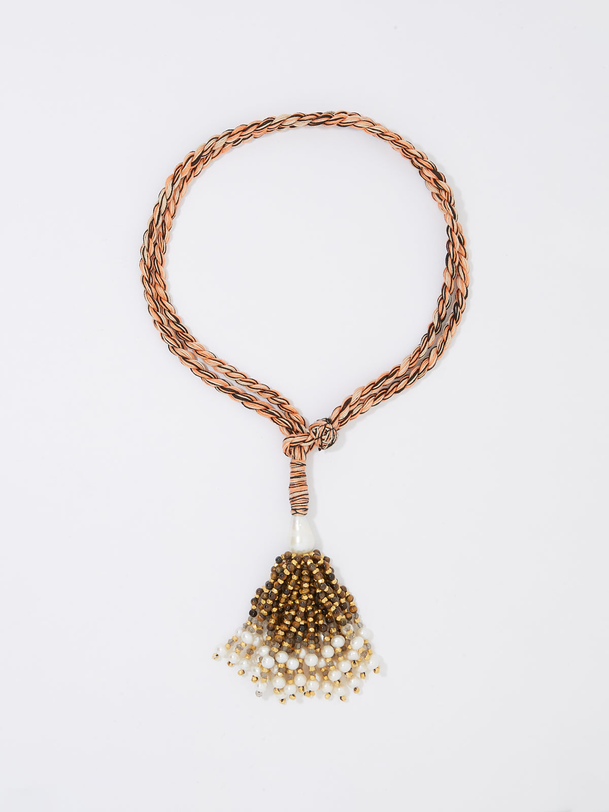 Collier Pompon ras du cou